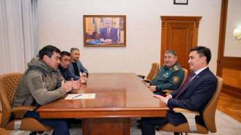 Фотография к новости: ТЖМ басшысы жұмыс сапарымен Шымкент қаласына барды