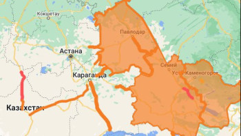 Фотография к новости: 9 облыста жолдар жабық тұр