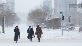 Фотография к новости: -45 градус аяз: 20 ақпанға арналған ауа райы болжамы
