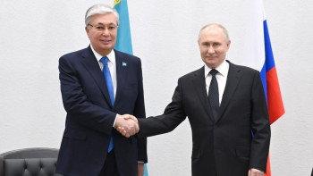 Фотография к новости: Қасым-Жомарт Тоқаев Владимир Путинмен кездесті