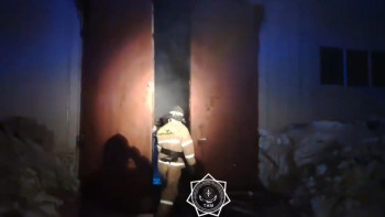 Фотография к новости: Астанада "Шарын" базары өртенді