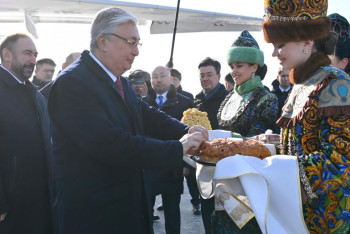 Фотография к новости: Тоқаев жұмыс сапарымен Ресейге барды