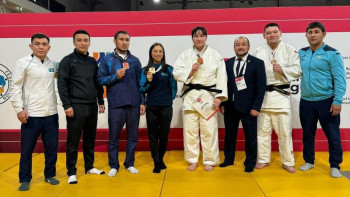 Фотография к новости: Германияда елордалық пара дзюдошылар 1 алтын, 1 күміс жүлде иеленді