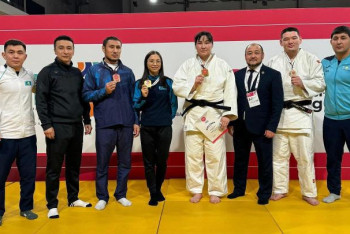 Фотография к новости: Германияда елордалық пара дзюдошылар 1 алтын, 1 күміс жүлде иеленді