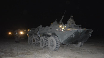 Фотография к новости: Теңіз жаяу әскерлерінің жауынгерлік даярлығы жетілдіріледі