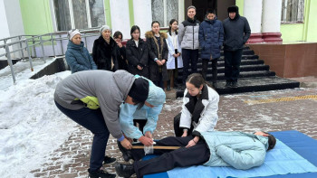 Фотография к новости: Алматыдағы сейсмикалық жаттығуға 500 мыңнан астам адам қатысты