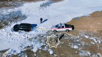 Фотография к новости: Құтқарушылар мен еріктілер хабар-ошарсыз кеткен 4 адамды тапты