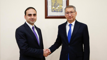 Фотография к новости: Ереванда Қазақстан мен Армения ынтымақтастығы талқыланды