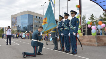 Фотография к новости: Әскери колледж – көшбасшылар дайындайтын орда