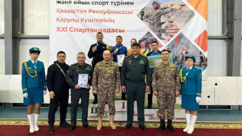 Фотография к новости: Өскеменде Қарулы күштердің XXI қысқы спартакиадасы аяқталды