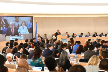 Фотография к новости: Министр БҰҰ Адам құқықтары жөніндегі кеңестің отырысына қатысты