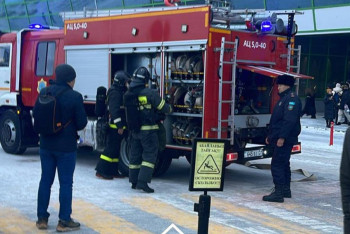 Фотография к новости: Астана әуежайынан өрт шықты