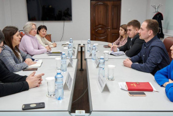 Фотография к новости: Қазақстандық студенттерге неміс тілін оқытуға Германиядан маман келді