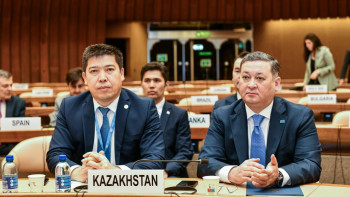 Фотография к новости: Қазақстан Қарусыздану жөніндегі конференцияның жоғары деңгейдегі сегментіне қатысты