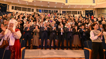 Фотография к новости: Қуанышбаев атындағы драма театрда "Шәмші" қойылымы сахналанды