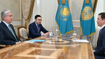 Фотография к новости: Мемлекет басшысы Геннадий Головкинді қабылдады