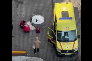 Фотография к новости: Алматыда жүкті әйел 18-қабаттан секіріп кеткен