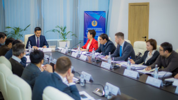 Фотография к новости: Олжас Төлеуов: Біз үшін уақыт талабына сай құжат әзірлеу маңызды