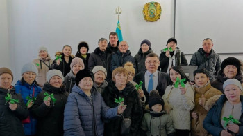 Фотография к новости: Аягөзде 30-ға жуық отбасы баспаналы болды