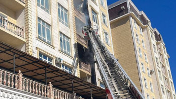 Фотография к новости: Ақтаудағы тұрғын үйлердің бірінде өрт болды