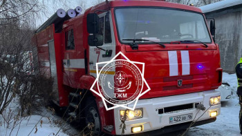 Фотография к новости: Өскеменде өрттен бір адам қайтыс болды