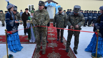 Фотография к новости: Павлодарда модульді казармалар ашылды