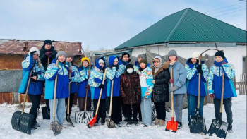 Фотография к новости: Игі істер марафоны: елордалық еріктілер зейнеткерлерге көмектесті