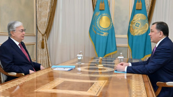 Фотография к новости: Тоқаев Маңғыстау облысының әкімі Нұрлан Ноғаевты қабылдады