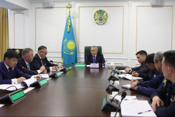 Фотография к новости: Жер сілкінісі. Жетісу облысының әкімі жедел штаб отырысын өткізді