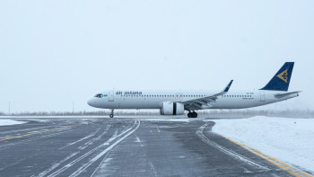 Фотография к новости: Алматы әуежайы қалыпты жұмыс режиміне көшті