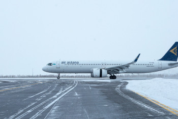 Фотография к новости: Алматы әуежайы қалыпты жұмыс режиміне көшті