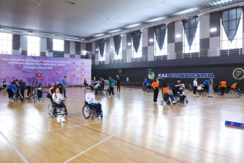 Астанада боччадан республикалық ашық турнир өтіп жатыр