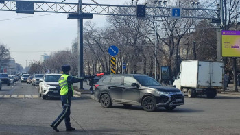 Фотография к новости: Алматы полициясы күшейтілген жұмыс режиміне көшті
