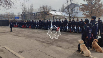 Фотография к новости: Жедел-құтқару жасағына дереу түрде жалпы жиын жарияланды