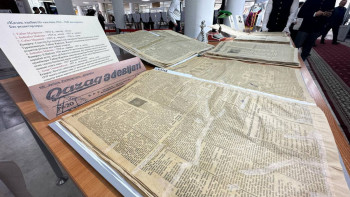 Фотография к новости: Алматыда «Қазақ әдебиеті» газетінің 90 жылдығы тойланды