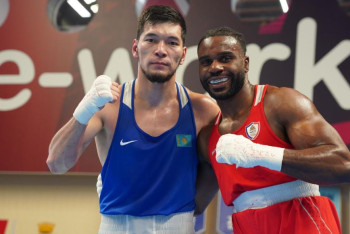 Фотография к новости: Елордалық боксшылар лицензиялық турнирді сәтті бастады