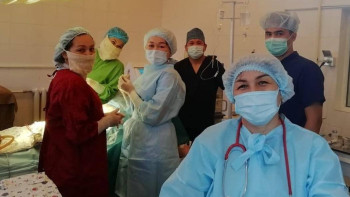 Фотография к новости: Алматы облысының дәрігерлері жер сілкінісі кезінде тапжылмай ота жасады