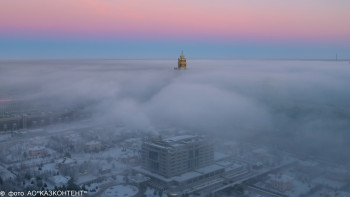 Фотография к новости: Еліміздің алты облысын тұман басады