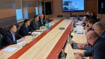 Фотография к новости: Қазақстан мен Литва жүк тасымалы бойынша келісімге келді