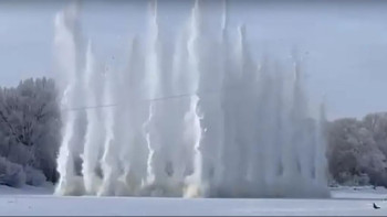 Фотография к новости: БҚО-дағы өзендерде мұз жару жұмыстары басталды