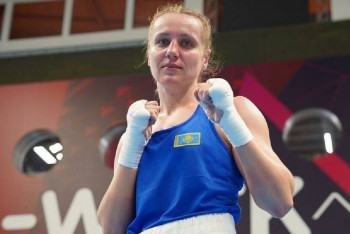 Фотография к новости: Римма Волосенко бокстан ширек финалға жолдама алды