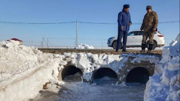 Фотография к новости: Ақтөбе облысында су тасқынына қарсы жұмыстар жүргізілуде
