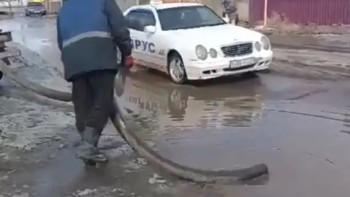 Фотография к новости: Ұлытау облысының орталығын қар суы басты