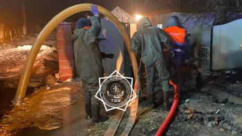 Фотография к новости: Жетісуда 10 үйдің ауласын су басты