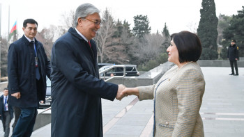 Фотография к новости: Тоқаев: Қазақстан мен Әзербайжан – стратегиялық серіктес