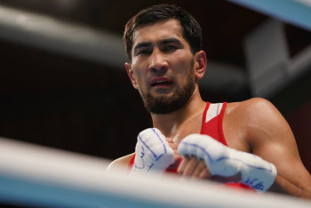 Фотография к новости: Олимпиадаға іріктеу: Асланбек Шымбергенов ширек финалда жұдырықтасады