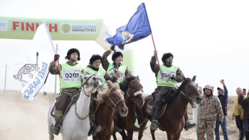 Фотография к новости: "Ұлы дала жорығы" Абылай хан резиденциясынан аттанады