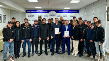 Фотография к новости: "Қазақфильм" халықаралық каскадерлермен келісімшарт жасады