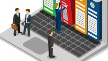 Фотография к новости: Ақпанда электрондық еңбек биржасында іздеу және жалдау белсенділігі төмендеді