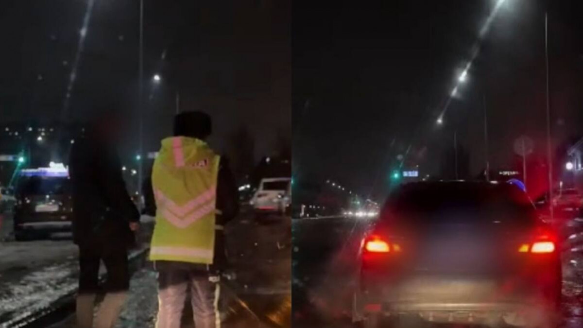 Астанада полиция жалған нөмірмен жүрген жүргізушіні анықтады